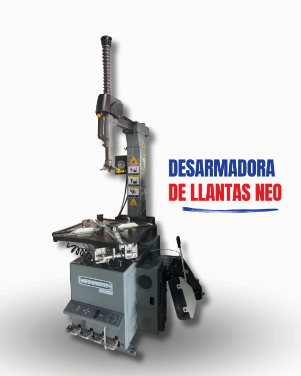 Desarmadora de llantas con Jet de Inflado